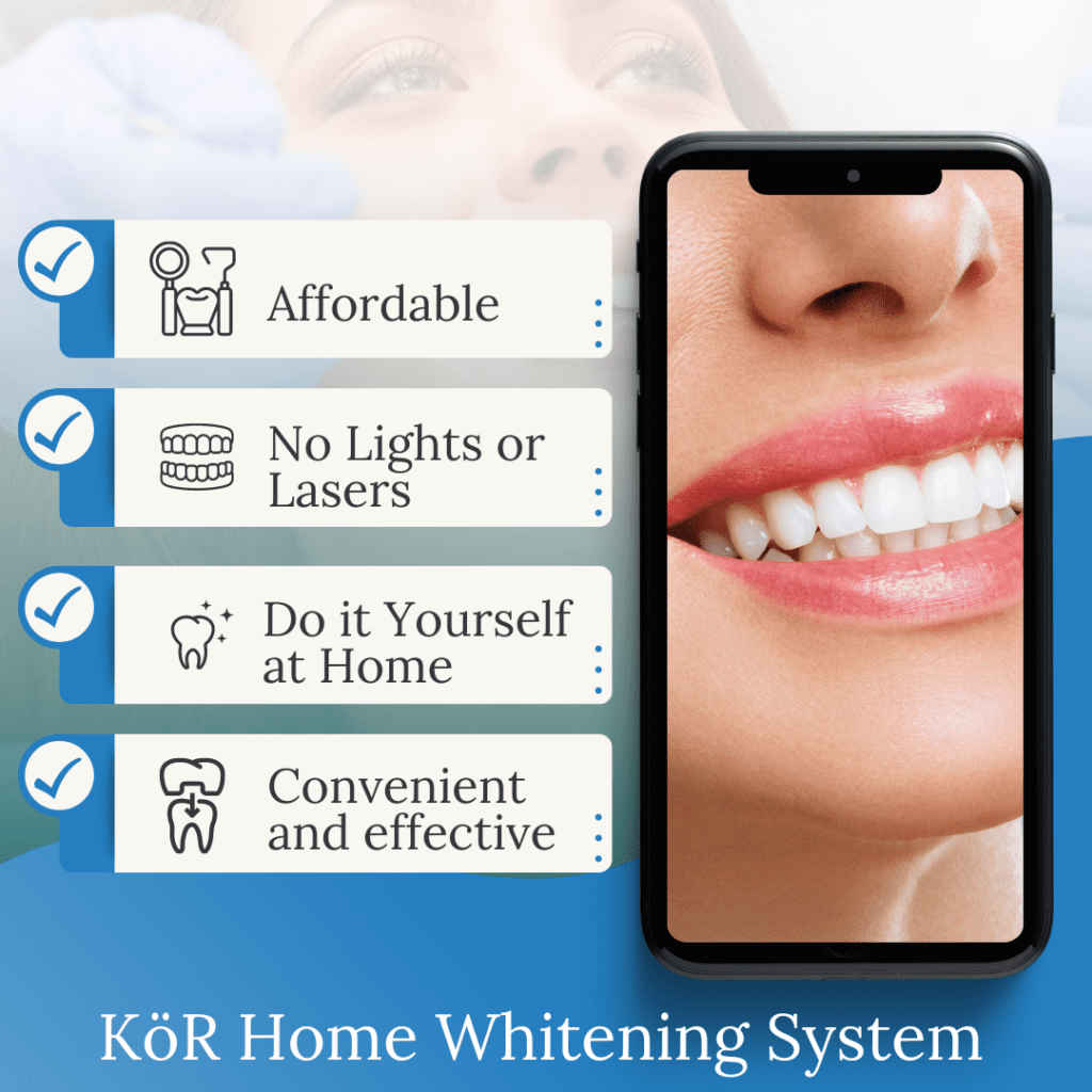 kor home whitening system benefits
